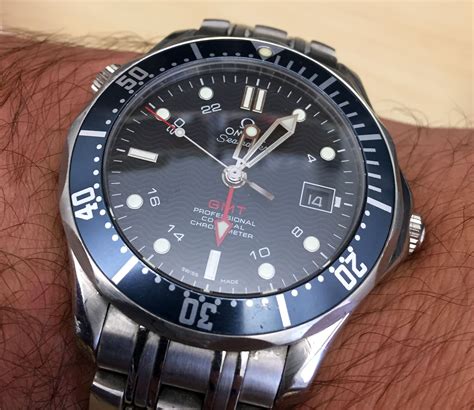 omega seamaster 300m red throttle|Omega Seamaster gmt review.